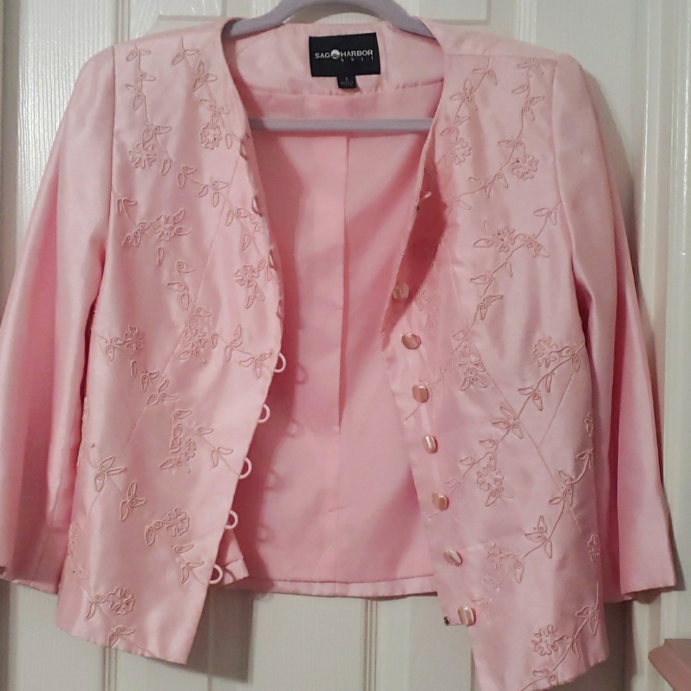 Pink Sag Harbor Suit Jacket/Blazer